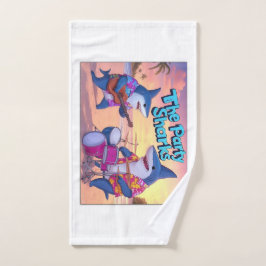 ザパーティーサメ隊 ハンドタオル