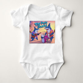 ザパーティーサメ隊 ベビーボディスーツ