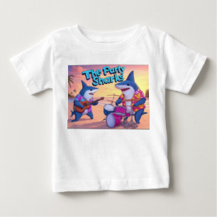 ザパーティーサメ隊 ベビーTシャツ