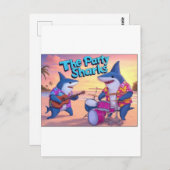 ザパーティーサメ隊 ポストカード (正面/裏面)