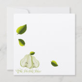 ザパーフェクトナシ結婚式招待状 招待状 (裏面)