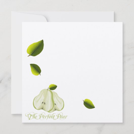 ザパーフェクトナシ結婚式招待状 招待状 (裏面)