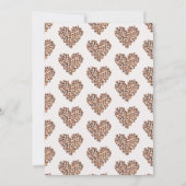 ザパーフェクトブレンドコーヒーカップルズウェディングシャワー 招待状 (裏面)