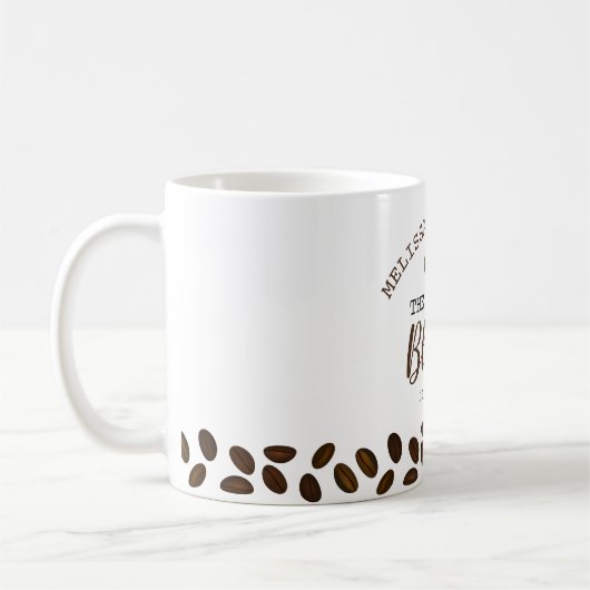 ザパーフェクトブレンドコーヒーテーマ結婚式の引き出物 コーヒーマグカップ (左)