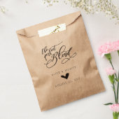 ザパーフェクトブレンド結婚式の引き出物バッグ フェイバーバッグ (封をした状態)