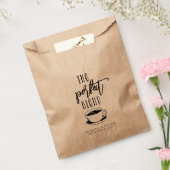 ザパーフェクトブレンド結婚式の引き出物バッグ フェイバーバッグ (封をした状態)