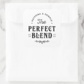 ザパーフェクトブレンド結婚式の引き出物 スクエアシール (バッグ)