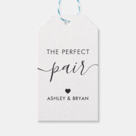 ザパーフェクトペアラベル、手作りギフトラベル、クラフト ギフトタグ