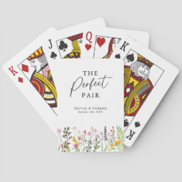 ザパーフェクトペアワイルドフラワー結婚式の引き出物 トランプ