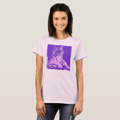 ザパープルタイガー Tシャツ (正面フル)