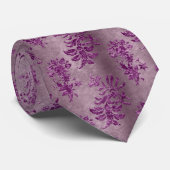 ザパープルベルベットシリーズデザイン3 ネクタイ (ロール)