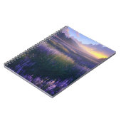 ザパープルメドウアットサンセット ノートブック (左側)