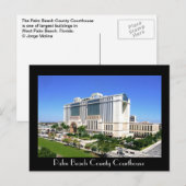 ザパームビーチカントリーコートハウスウエストパームビーチ ポストカード (正面/裏面)