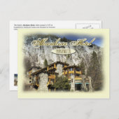 ザヒストリックアフワニーホテル,ヨセミテ,カリフォルニア ポストカード (正面/裏面)