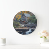 ザヒストリックグリストミルオングレードクリーク ラージ壁時計 (ホーム)