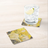 ザヒドラ・グスタフクリムト スクエアペーパーコースター (インサイチュ)