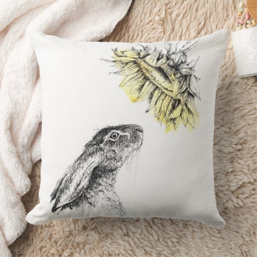 ザヒマワリ クッション (ブランケット)