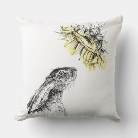 ザヒマワリ クッション (正面)