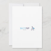 ザヒマワリ 招待状 (裏面)