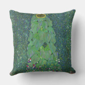 ザヒマワリ–1907 – グスタフ – クリムト クッション (裏面)