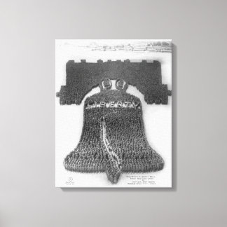 ザヒューマンリバティーベルアットキャンプ/フォートディックスプリント キャンバスプリント