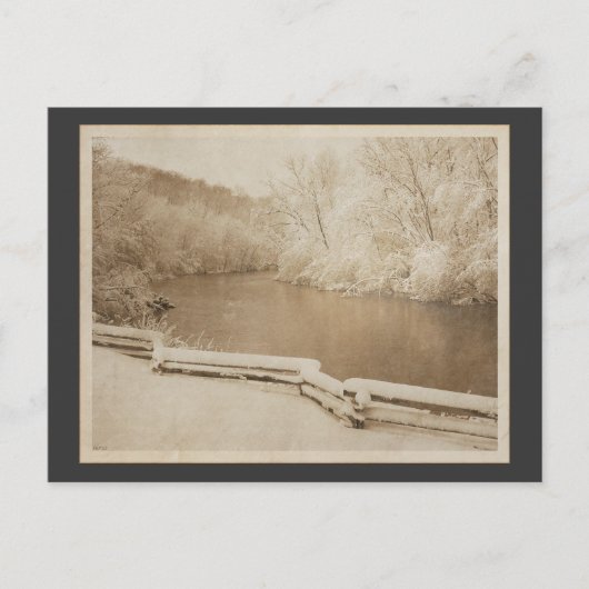 ザヒューロン川 ポストカード (正面)