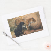 ザヒョウbyジョセフ・ウルフ 長方形シール (封筒)