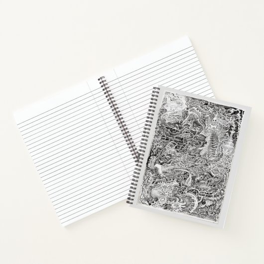 ザヒンターランド ノートブック (内部)