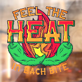 ザヒート感じグリーンチリペッパーズレストラン ウィンドウサイン (シート2)