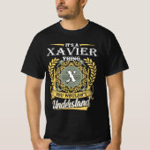 ザビエルなことだから理解できない Tシャツ (正面)