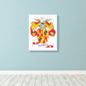 ザビエル家紋 キャンバスプリント (インサイチュ (ウッドフロア))