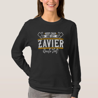 ザビエ落ち着けって。ザビエに任せとけ Tシャツ