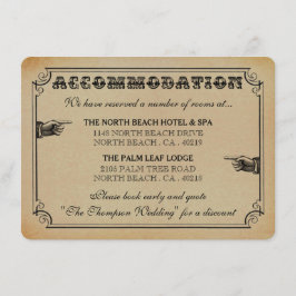 ザビクトリアンステームパンク結婚コレクション エンクロージャーカード