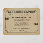 ザビクトリアンステームパンク結婚コレクション エンクロージャーカード (正面)