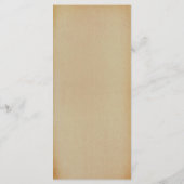 ザビクトリアンステームパンク結婚コレクション メニュー (裏面)