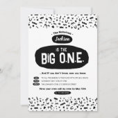 ザビックワンネスタッドヒップホップ誕生日招待状 招待状 (正面)