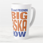 ザビッグアラスカショーラテマグ カフェラテマグ (右アングル)