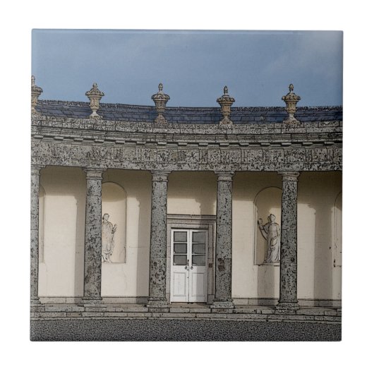 ザビッグハウス タイル (正面)