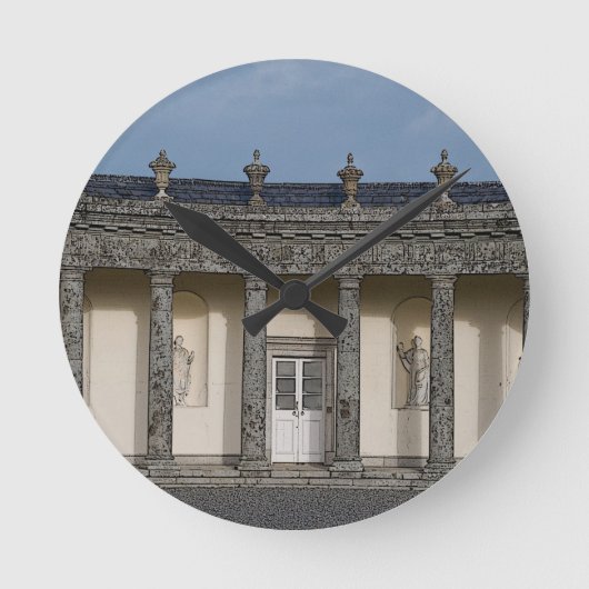 ザビッグハウス ラウンド壁時計 (正面)