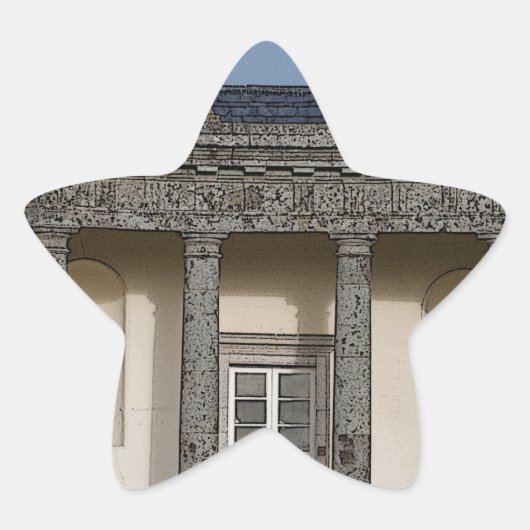 ザビッグハウス 星シール (正面)