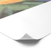 ザビッグブルーホースバイフランツ・マーク ポスター (角)