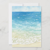 ザビッグワンサーフィンレトロファーストバースデーパーティー サンキューカード (裏面)