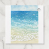 ザビッグワンサーフィンレトロファーストバースデーパーティー フェイバータグ (裏面)