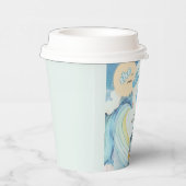 ザビッグワンサーフィンレトロファーストバースデーパーティー 紙コップ (右)