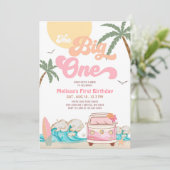 ザビッグワンサーフィン1歳のパーティー 招待状 (スタンド正面)