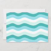 ザビッグワンサーフズアップ誕生日サンキューカード 招待状 (裏面)