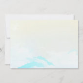 ザビッグワンサーフビーチ1st誕生日招待状 招待状 (裏面)