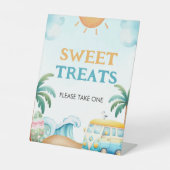 ザビッグワンサーフ誕生日トリートサイン 台座サイン (正面)