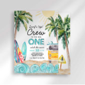 ザビッグワンサーフ誕生日招待状 招待状