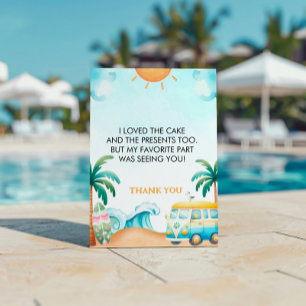 ザビッグワンサーフ誕生日 サンキューカード